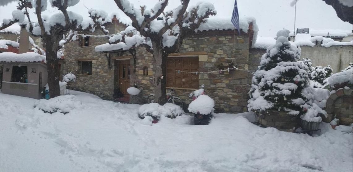 Ferienwohnung "The Stone" Agios Vlasios  Exterior foto